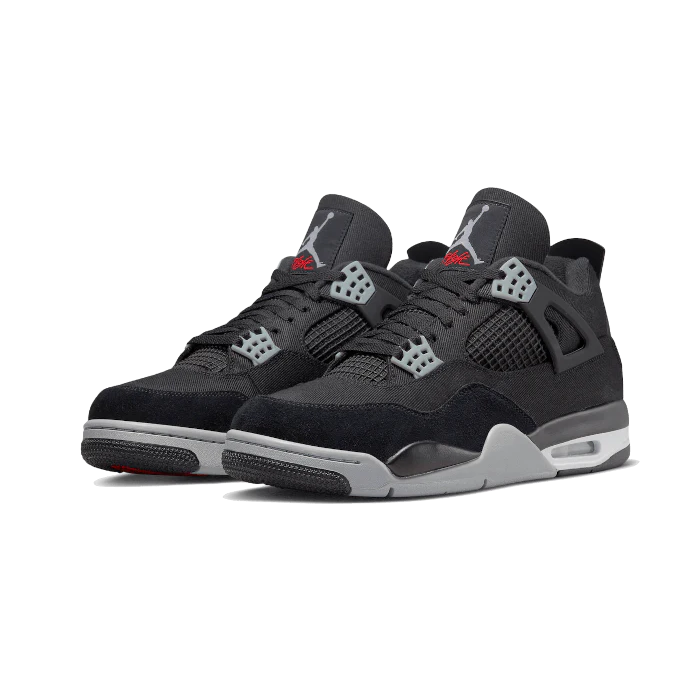 Air Jordan 4 Retro SE Black Canvas - Sneaker Lane