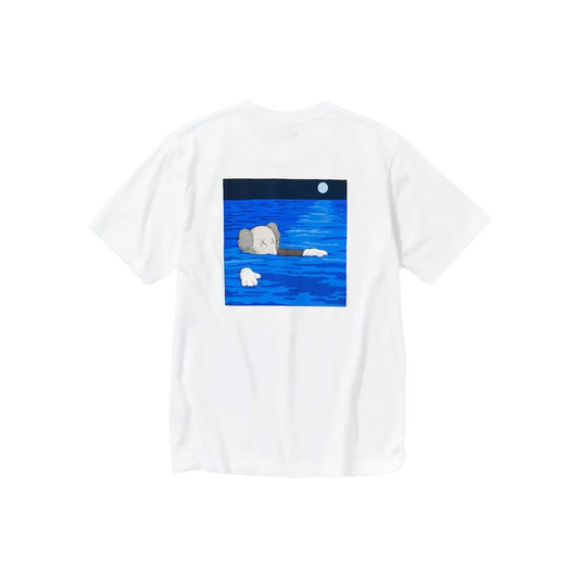 KAWS x Uniqlo UT Short Sleeve Artbook Cover T-shirt White - Sneaker Lane