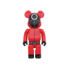 Bearbrick x Squid Game Guard (Circle) 1000%