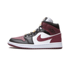 Air Jordan 1 Mid SE Black Dark Beetroot (W)
