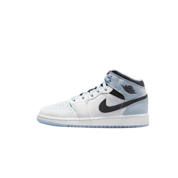 Air Jordan 1 Mid SE Ice Blue (GS) - Sneaker Lane