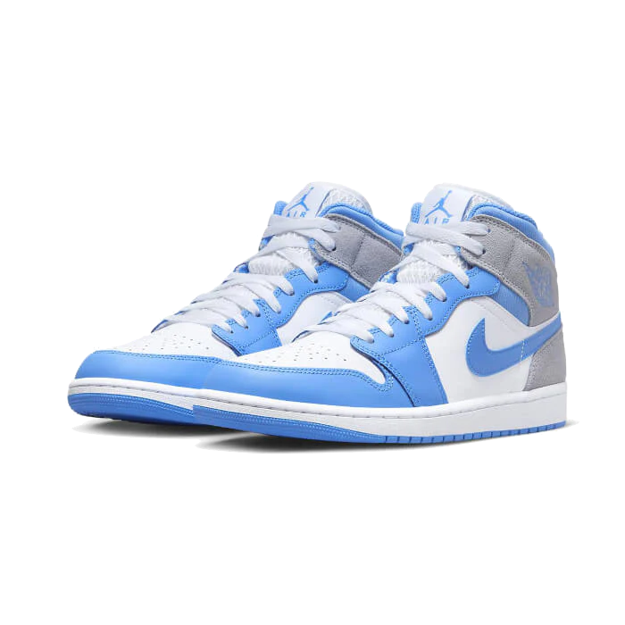 Air Jordan 1 Mid University Blue Grey