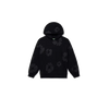Denim Tears Cotton Wreath Hoodie Black Monochrome