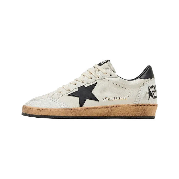 Golden Goose Ball Star White Black SS25