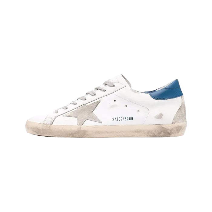 Golden Goose Superstar White Blue