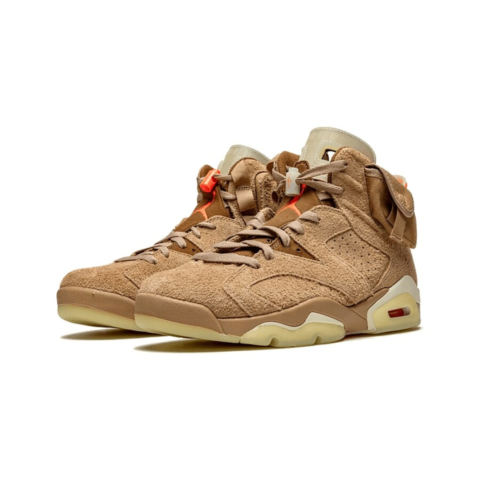 Air Jordan 6 Retro Travis Scott British Khaki - Sneaker Lane