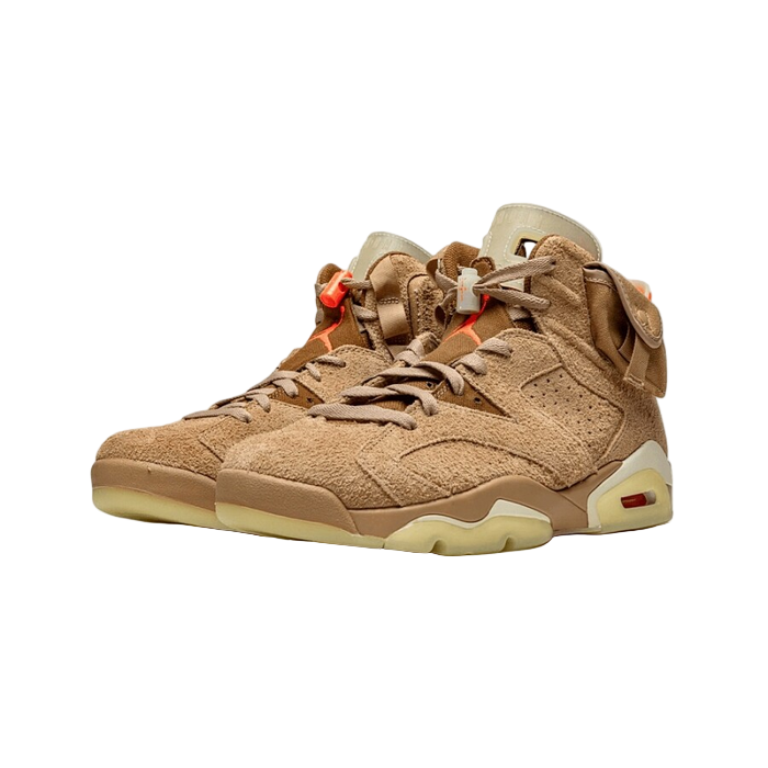 Air Jordan 6 Retro Travis Scott British Khaki - Sneaker Lane