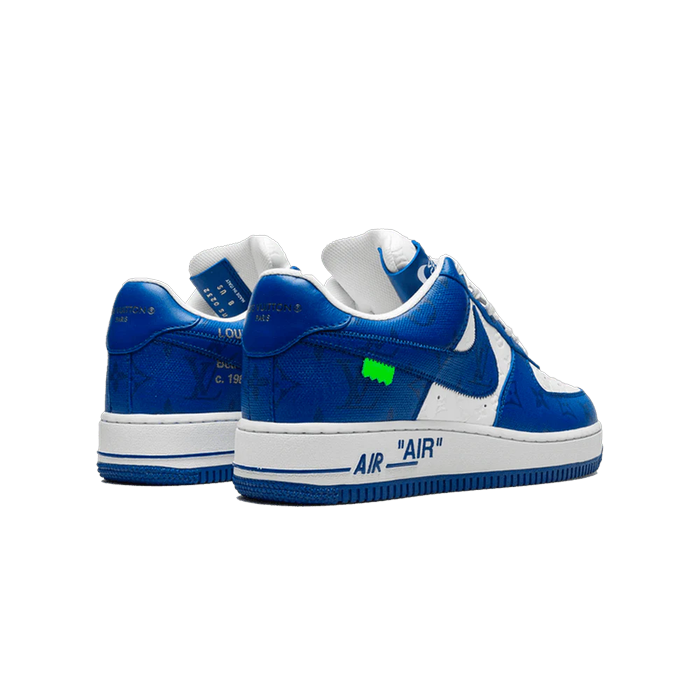 Louis Vuitton Nike Air Force 1 Low By Virgil Abloh White Royal