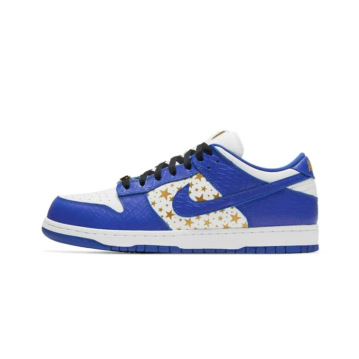Nike SB Dunk Low Supreme Stars Hyper Royal