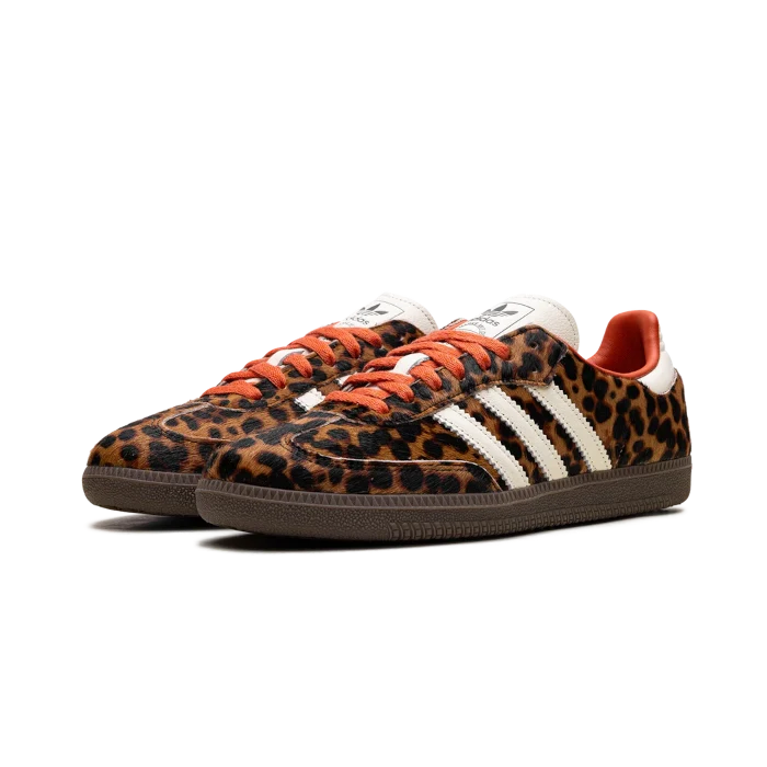 adidas Samba OG Preloved Red Leopard - Sneaker Lane
