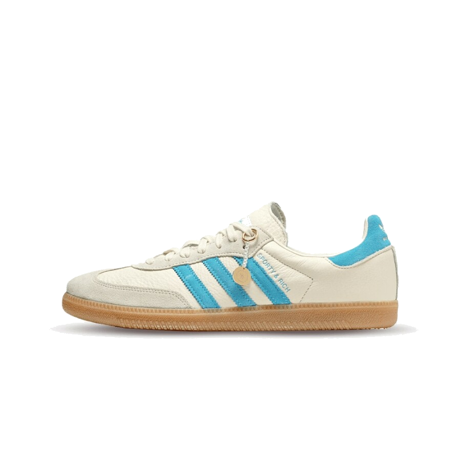 adidas Samba OG Sporty & Rich Cream Blue - Sneaker Lane