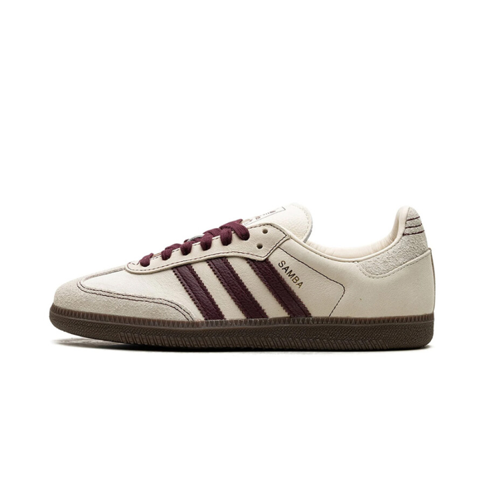 adidas Samba OG Wonder White Maroon