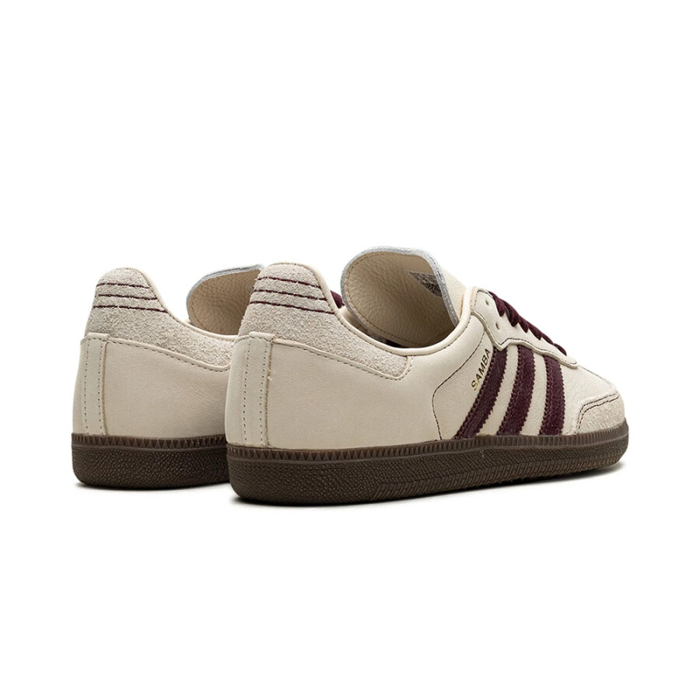 adidas Samba OG Wonder White Maroon