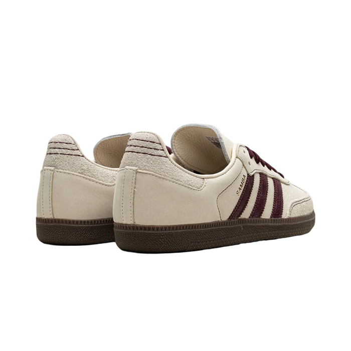 adidas Samba OG Wonder White Maroon
