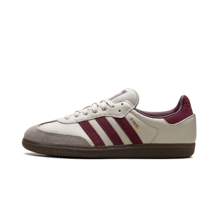 adidas Samba OG Putty Grey Maroon