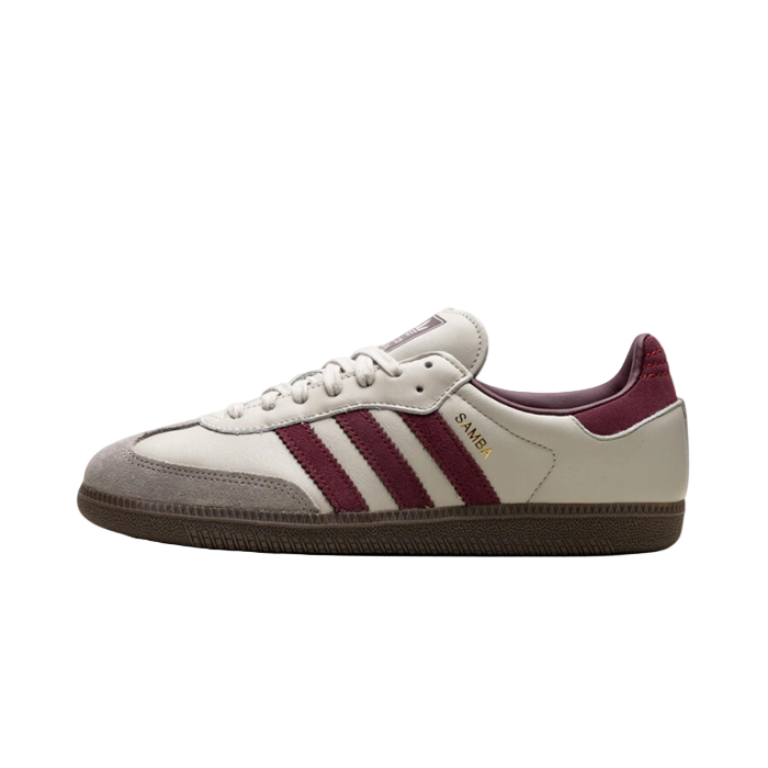 adidas Samba OG Putty Grey Maroon