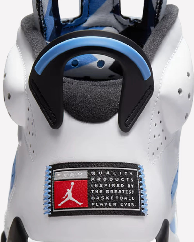 Air Jordan 6 Retro UNC White