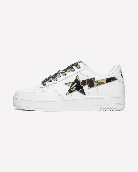 A Bathing Ape Bape Sta Low ABC Camo White Green (2025)