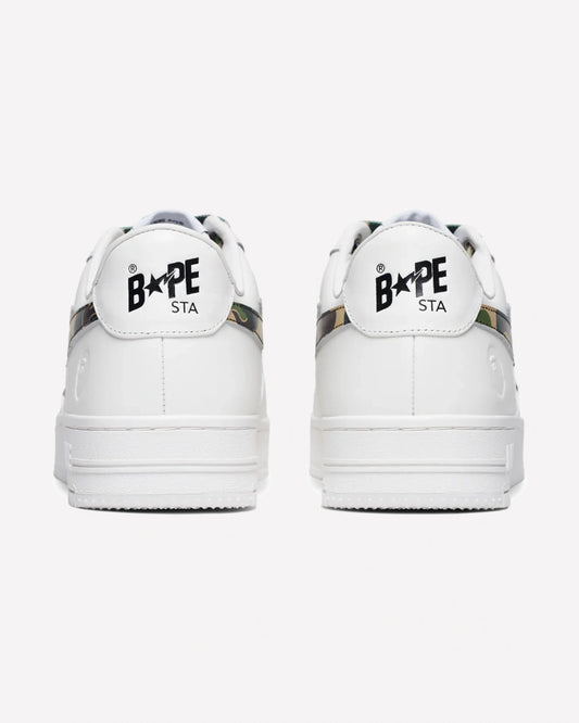 A Bathing Ape Bape Sta Low ABC Camo White Green (2025)