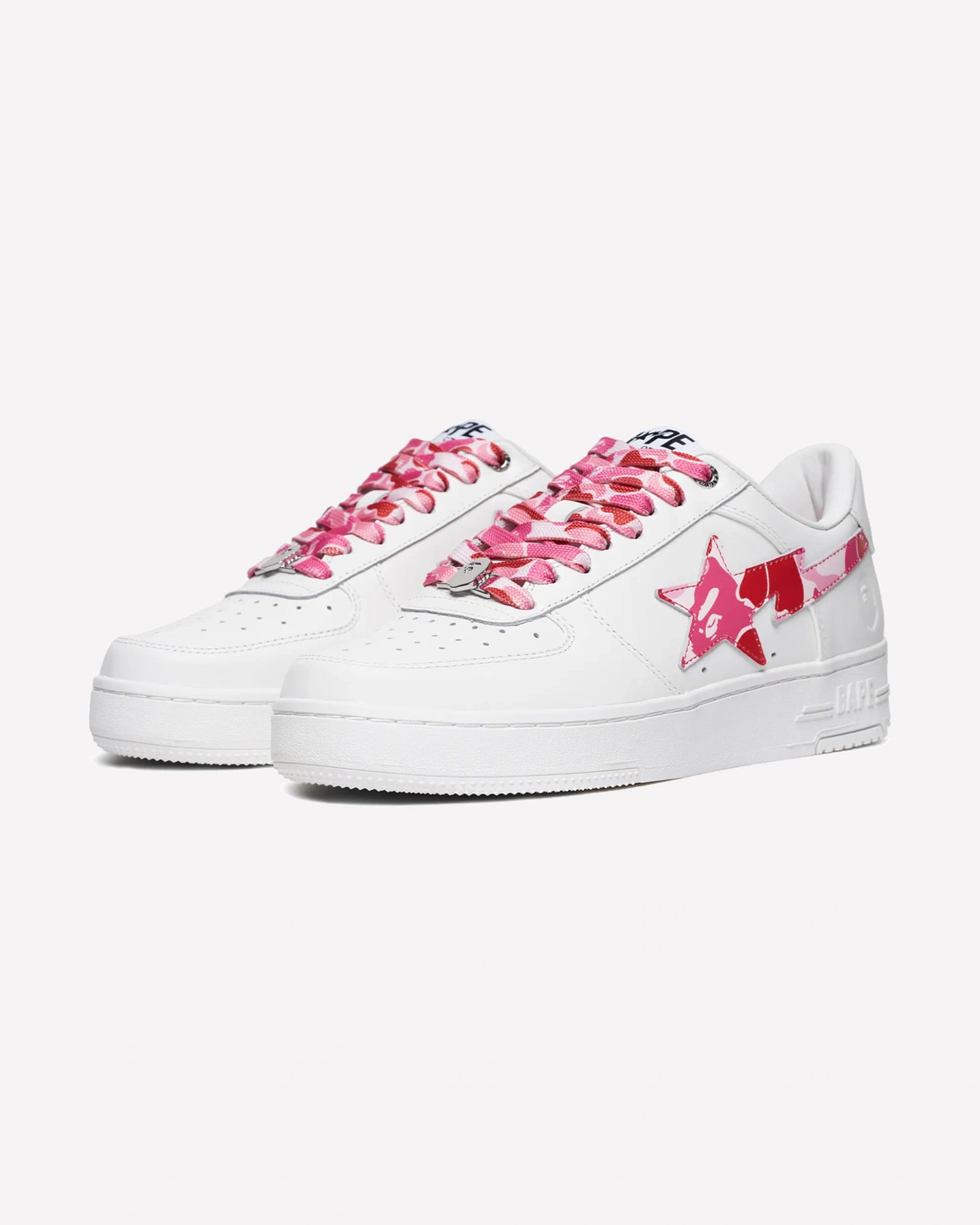 A Bathing Ape Bape Sta Low ABC Camo White Pink (2025)