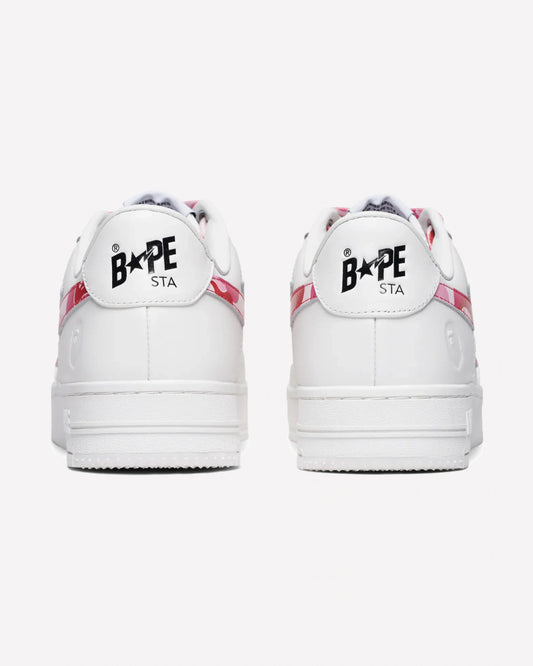 A Bathing Ape Bape Sta Low ABC Camo White Pink (2025)