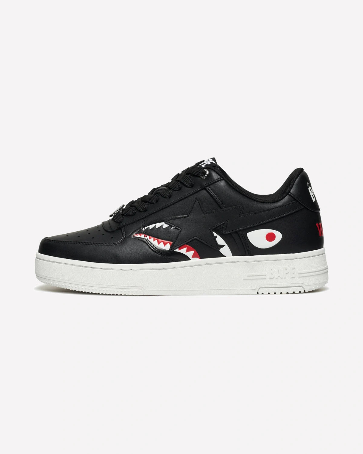 A Bathing Ape Bape Sta Low Shark Pack Black