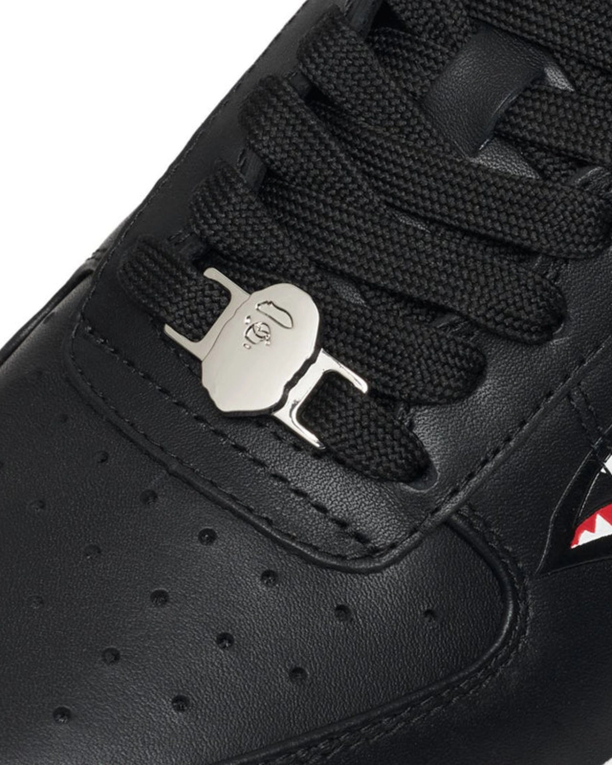 A Bathing Ape Bape Sta Low Shark Pack Black