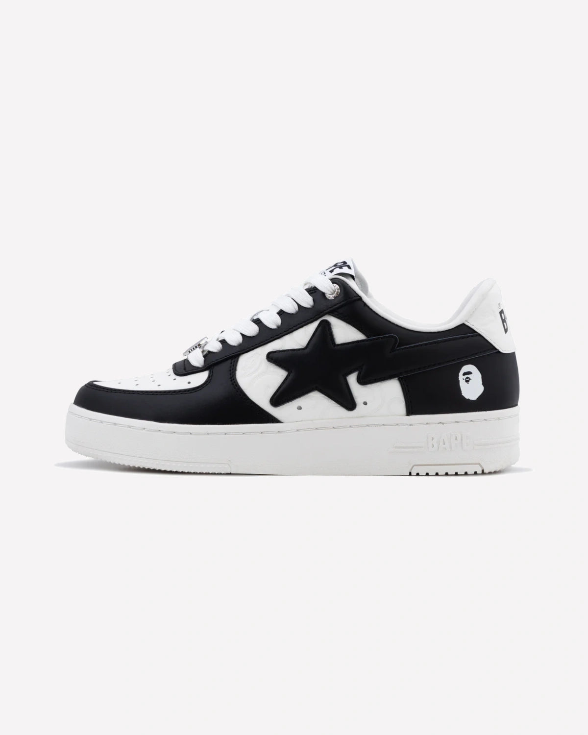 A Bathing Ape Bape Sta Low #3 White Black Cloud Camo