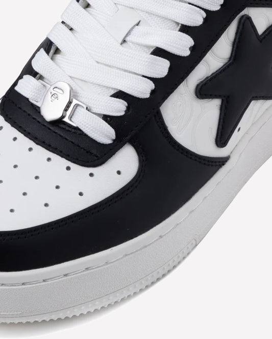 A Bathing Ape Bape Sta Low #3 White Black Cloud Camo