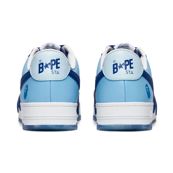 A Bathing Ape Bape Sta OS White Blue University Blue