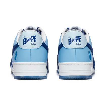 A Bathing Ape Bape Sta OS White Blue University Blue