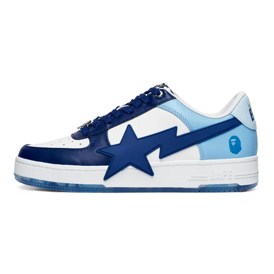 A Bathing Ape Bape Sta OS White Blue University Blue