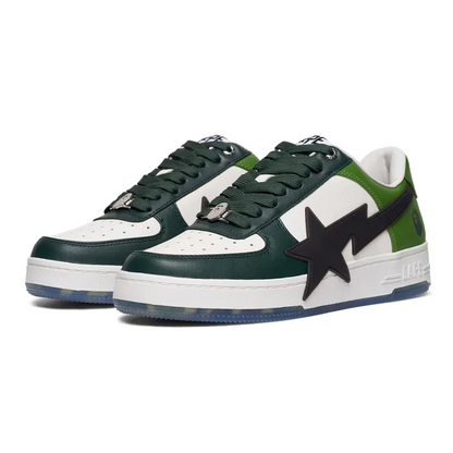 A Bathing Ape Bape Sta OS White Green