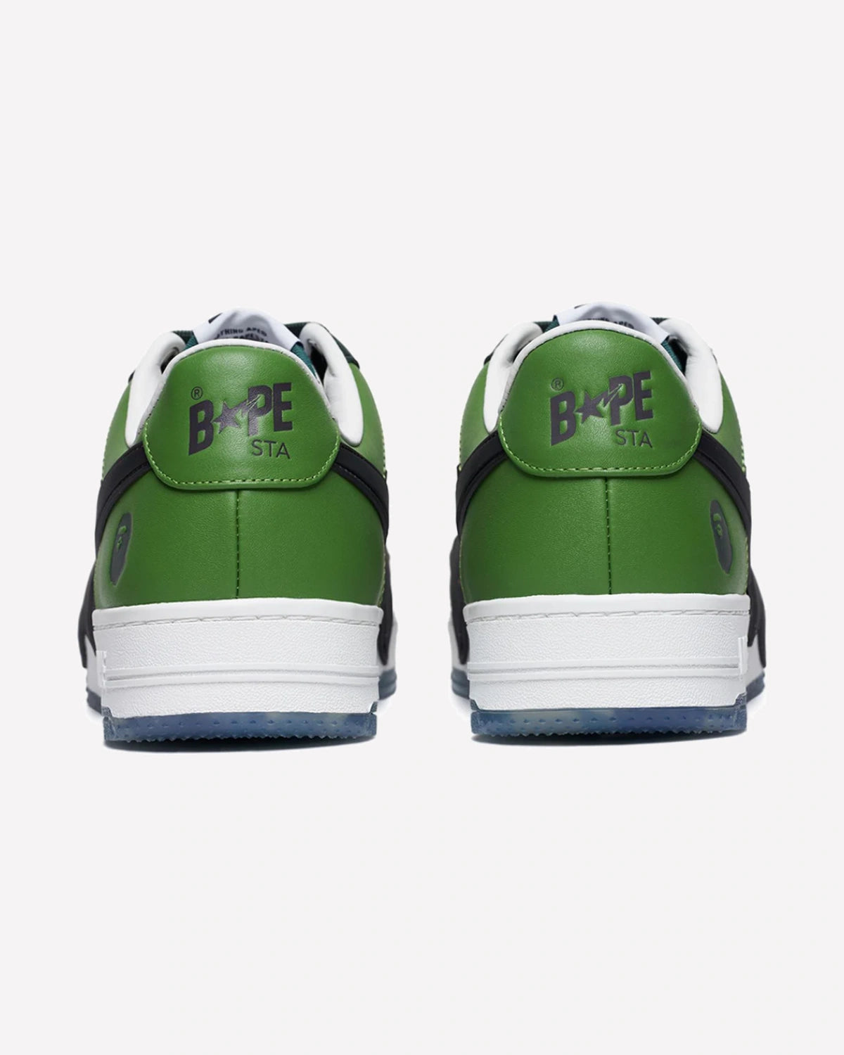 A Bathing Ape Bape Sta OS White Green