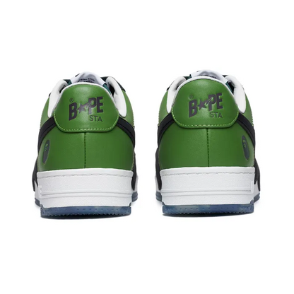 A Bathing Ape Bape Sta OS White Green