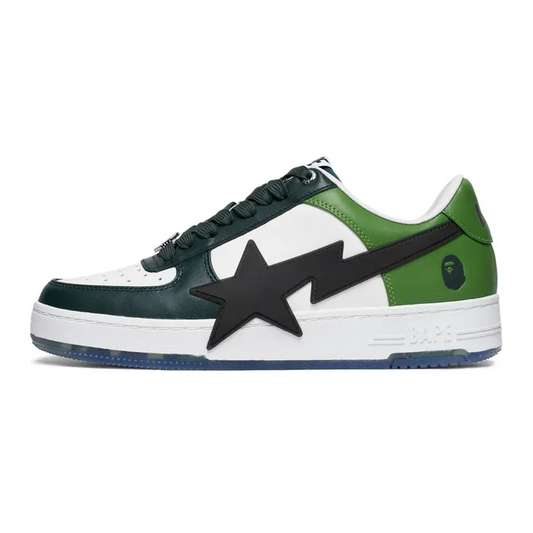A Bathing Ape Bape Sta OS White Green