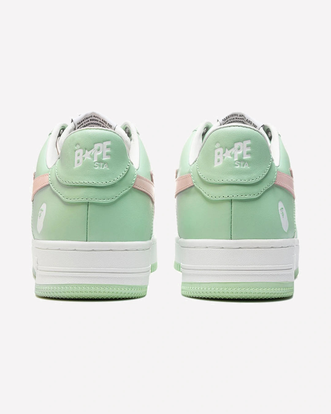 A Bathing Ape Bape Sta Pastel Green