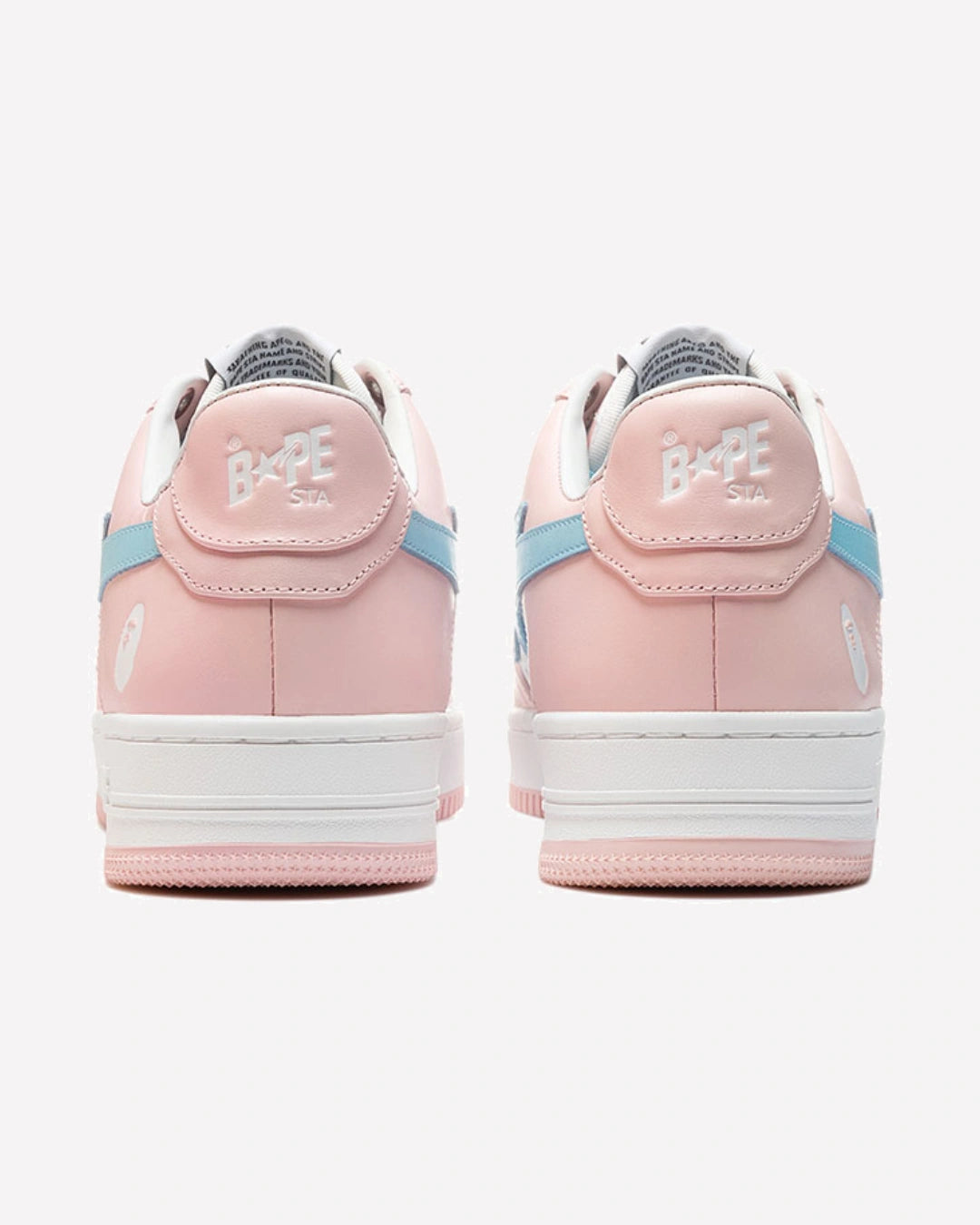 A Bathing Ape Bape Sta Pastel Pink