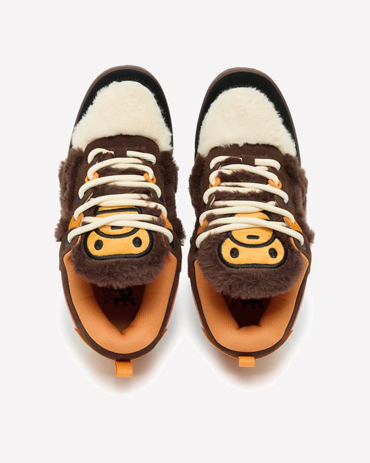 A Bathing Ape Flip Sta Baby Milo Brown