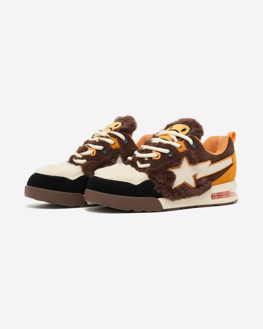 A Bathing Ape Flip Sta Baby Milo Brown