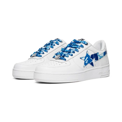 A Bathing Ape Bape Sta Low ABC Camo White Blue (2025)