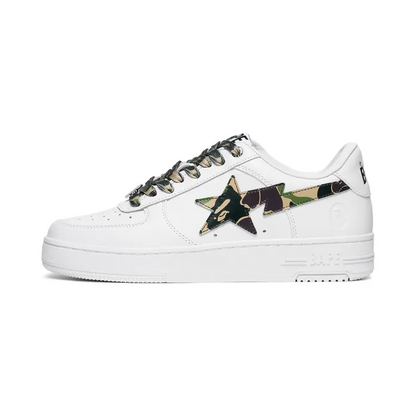A Bathing Ape Bape Sta Low ABC Camo White Green (2025)