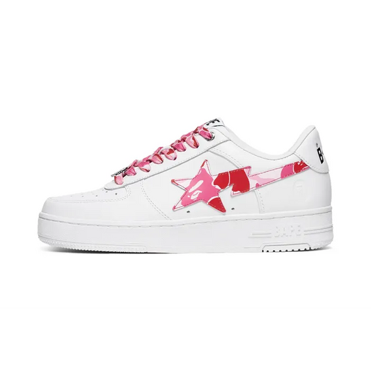 A Bathing Ape Bape Sta Low ABC Camo White Pink (2025)