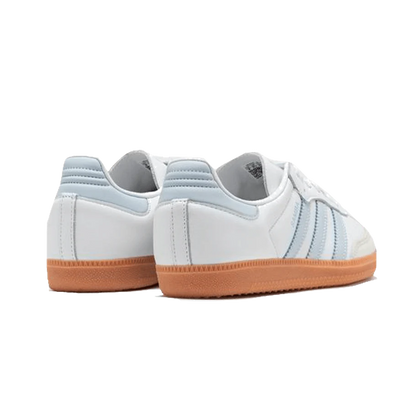 adidas Samba OG White Halo Blue Gum