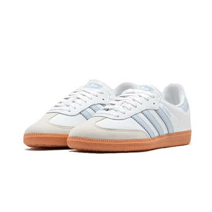 adidas Samba OG White Halo Blue Gum