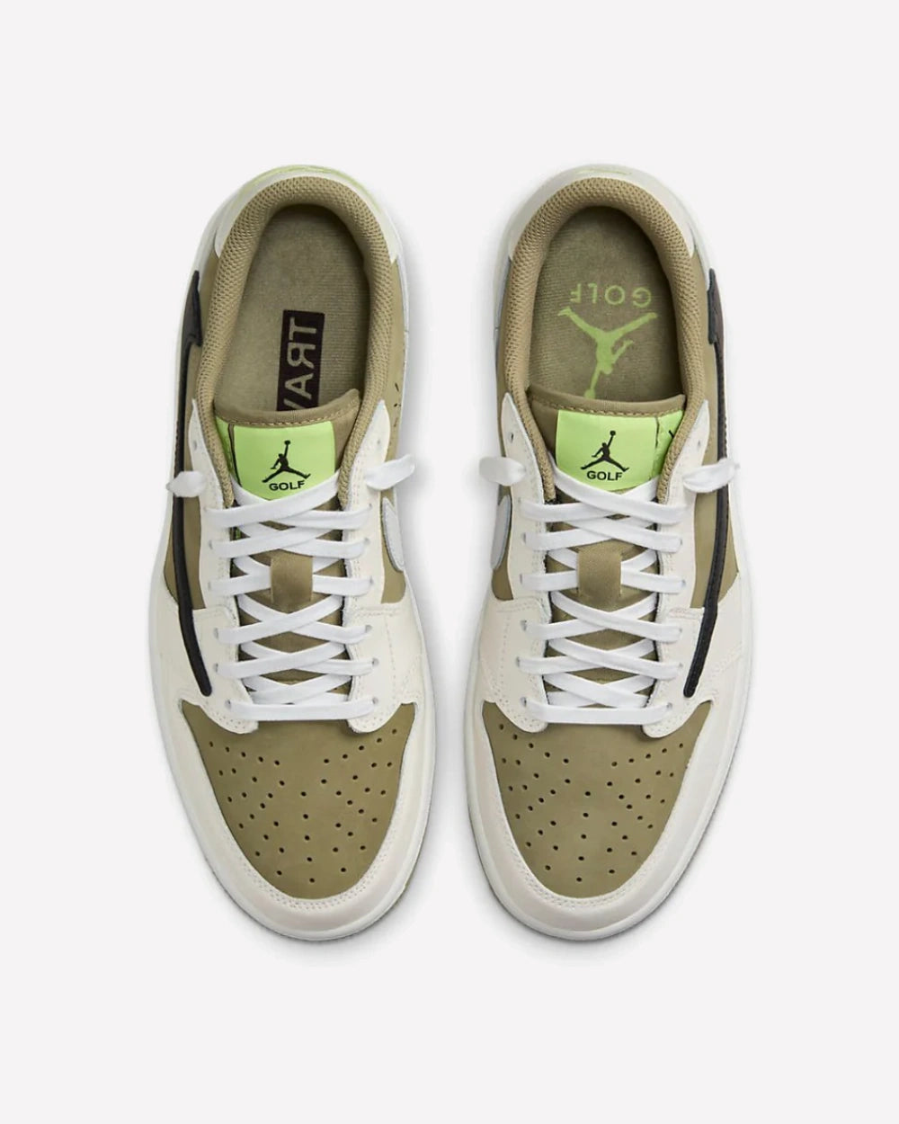 Air Jordan 1 Low Golf x Travis Scott Neutral Olive