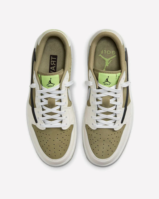 Air Jordan 1 Low Golf x Travis Scott Neutral Olive