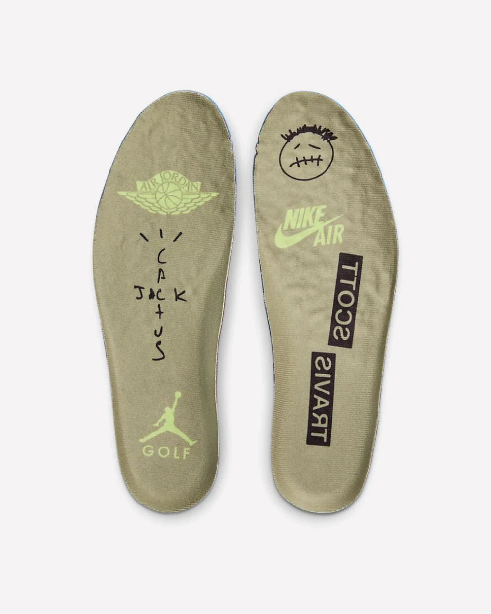 Air Jordan 1 Low Golf x Travis Scott Neutral Olive