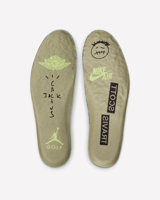 Air Jordan 1 Low Golf x Travis Scott Neutral Olive