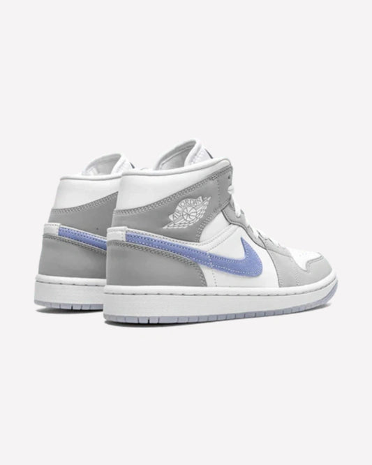 Air Jordan 1 Mid Aluminium Wolf Grey (W)